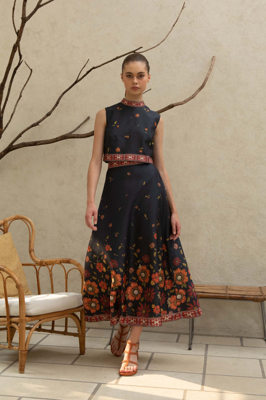 VT 8374-1 / VT 8417-1 Rona Crop-top Set