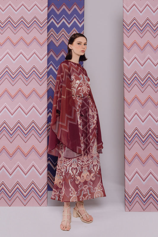 VT 8724-1 Hudo Chiffon Kaftan