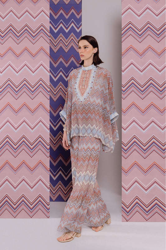 VT 8736 / VT 8721-5 Seva Oversized Blouse Set