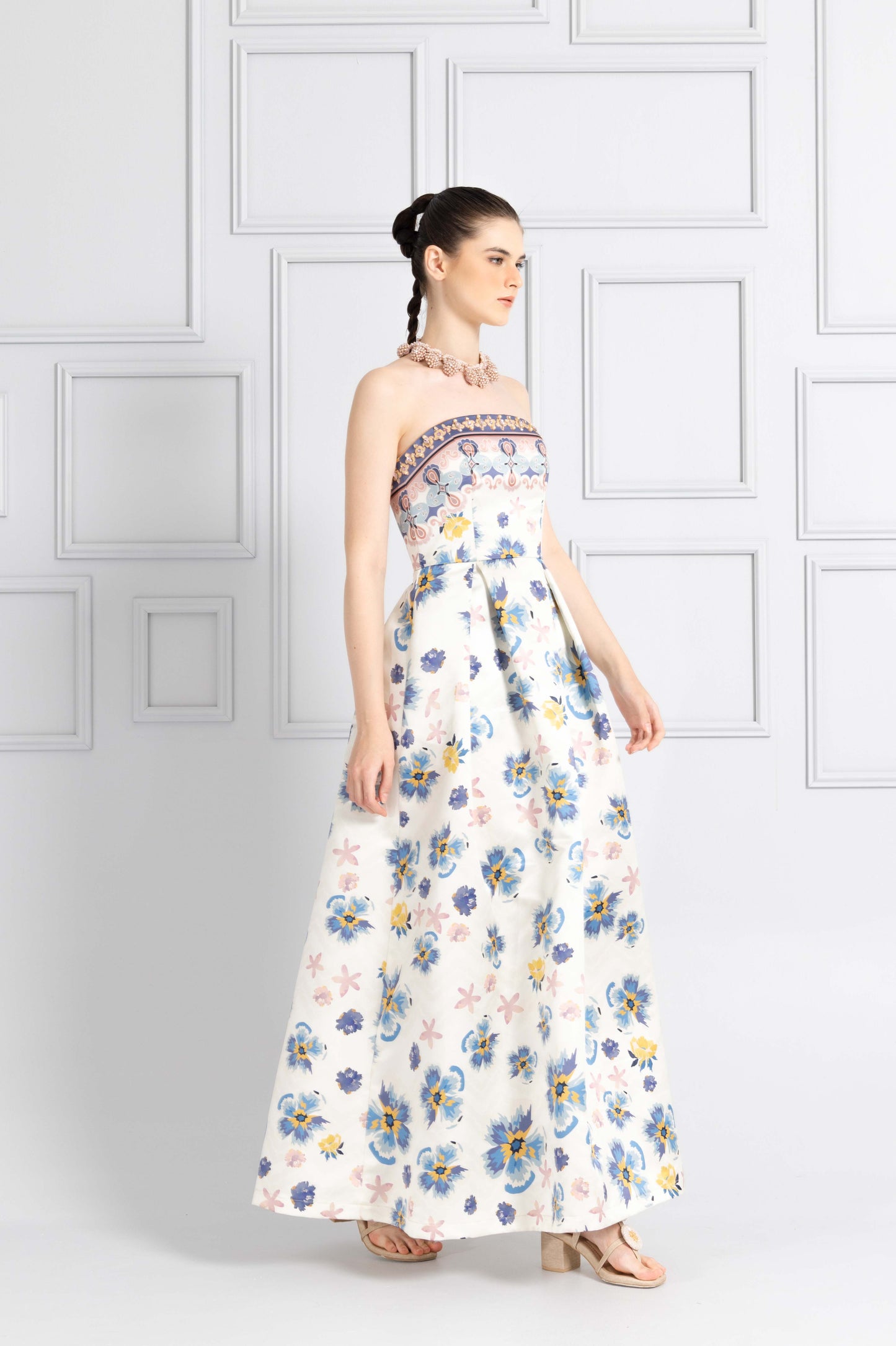 VT 8755 Bawi Duchess Bustier Ankle-dress
