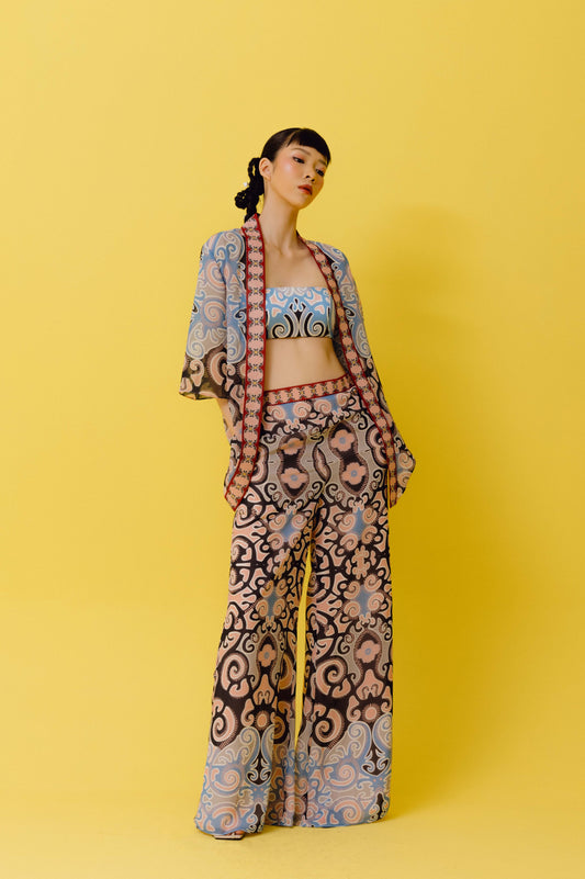 VT 8705 / VT 8689-5 Lian Chiffon Outer Set