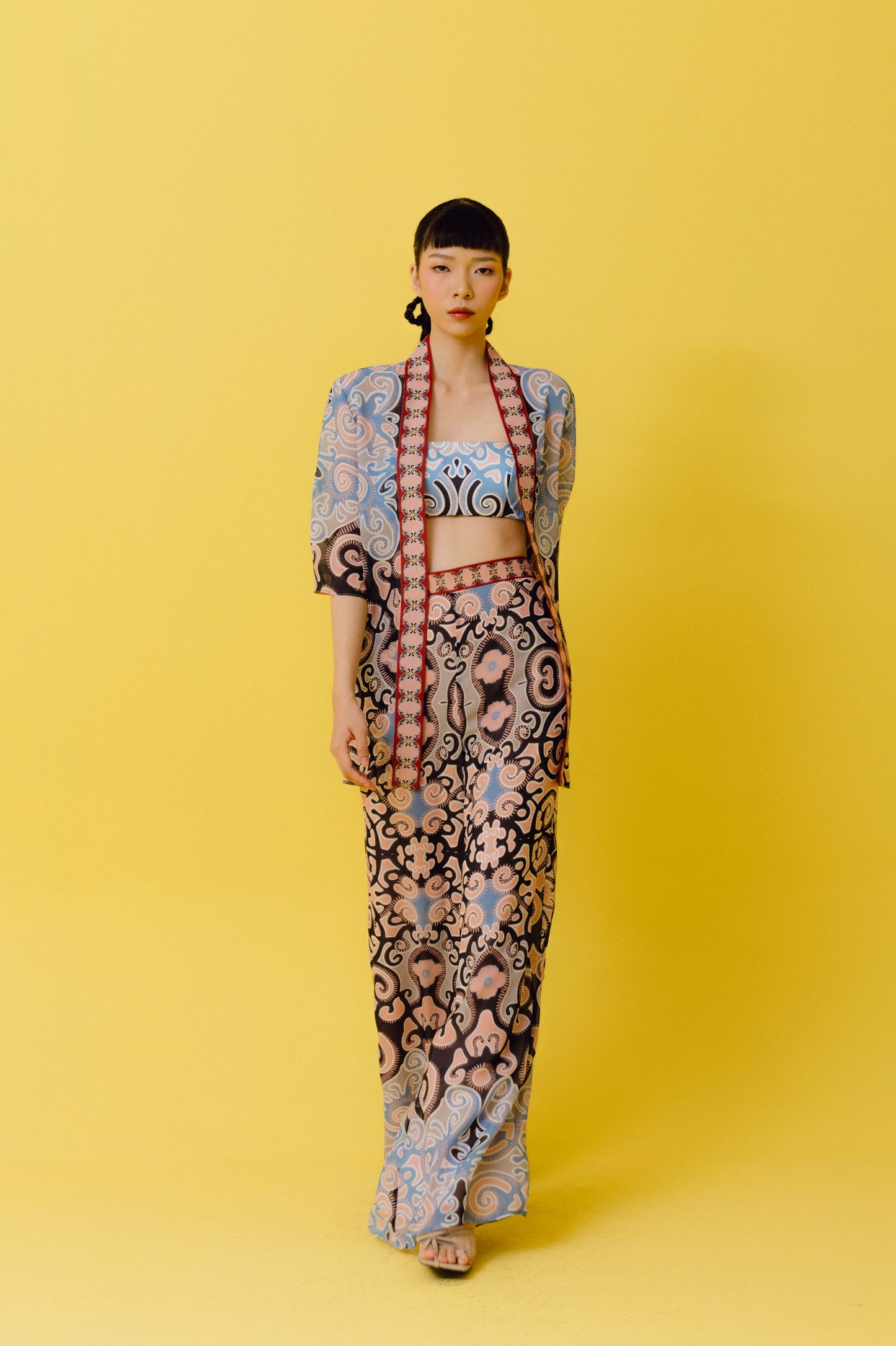 VT 8705 / VT 8689-5 Lian Chiffon Outer Set
