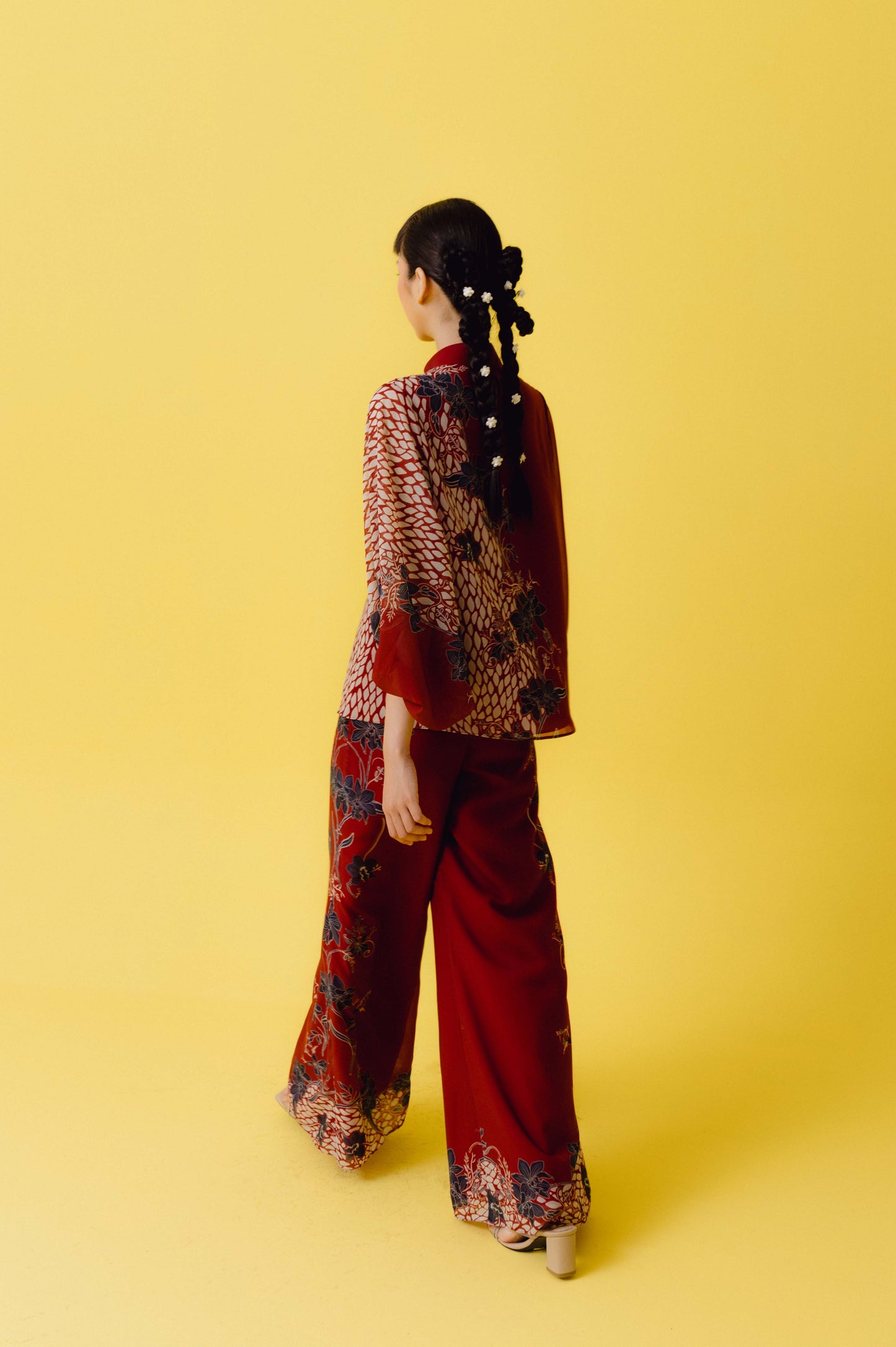 VT 8703 / VT 8689-3 Ying Chiffon Blouse Set