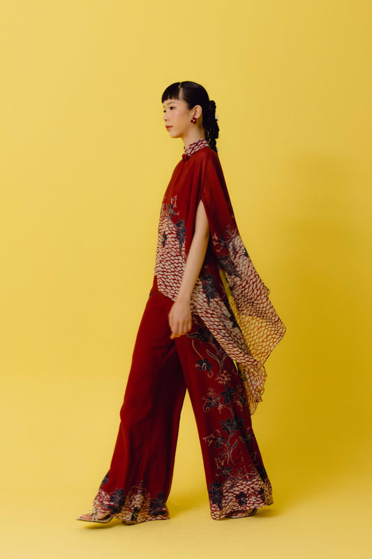 VT 8702 / VT 8689-3 Ying Asymetrical Blouse