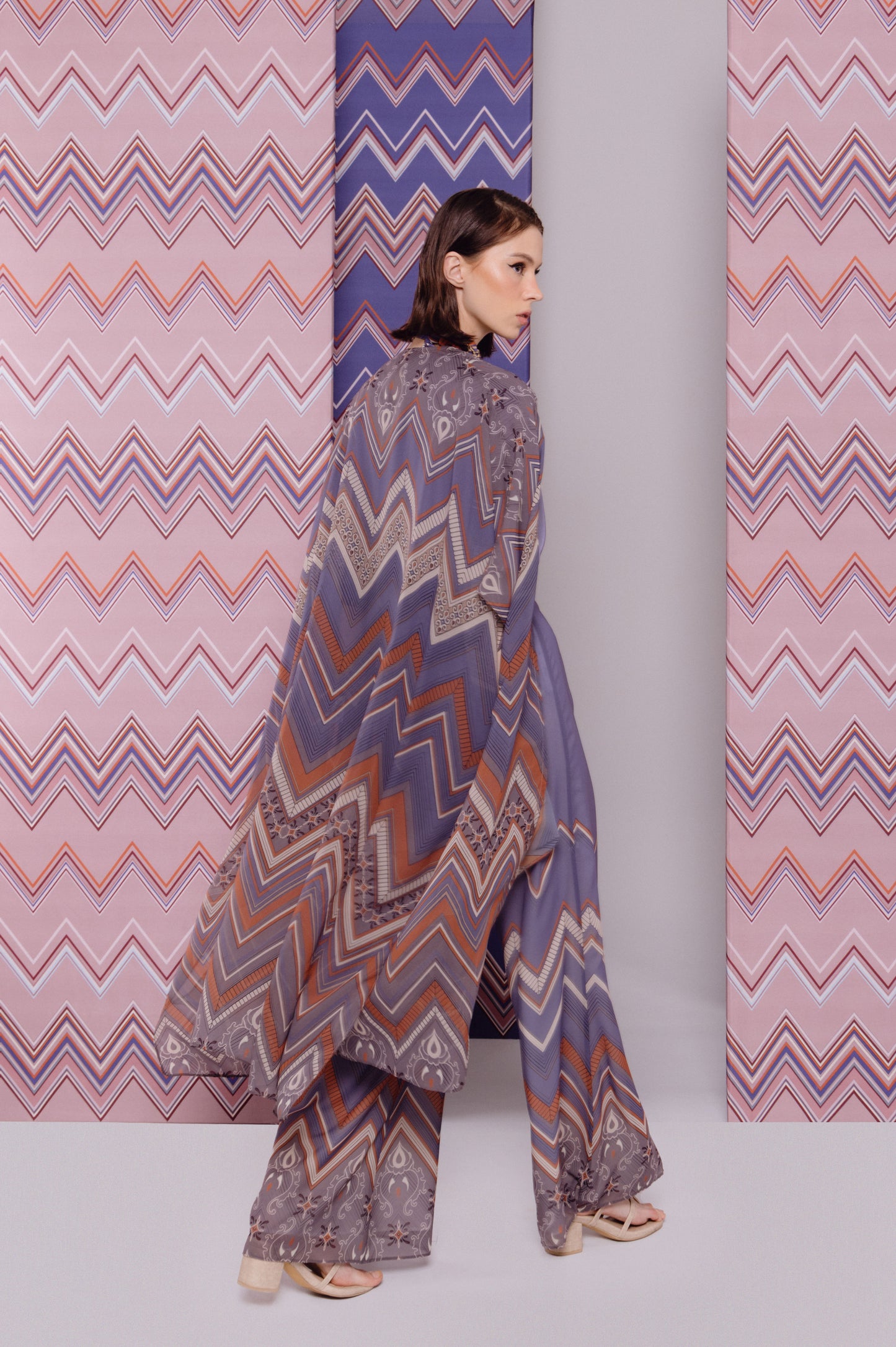 VT 8730 / VT 8732 / VT 8721-3 Mantikei Chiffon Outer Set