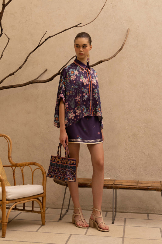 VT 8625-1 Kemala Satin Shirt