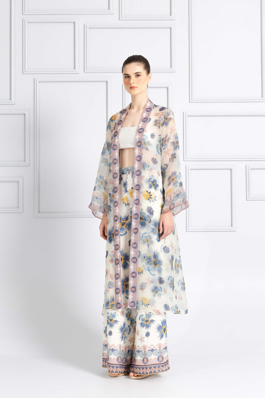 VT 8765 Bawi Organdy Kimono Long Outer