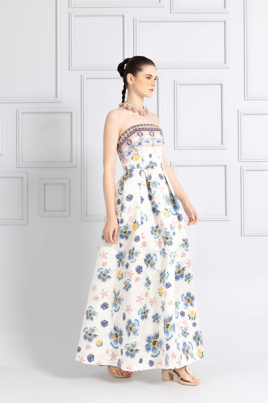 VT 8755 Bawi Duchess Bustier Ankle-dress