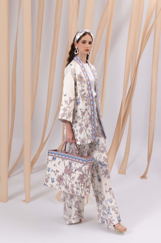 VT 8858 / VT 8839-5 Rana Duchess Outer in Blush Set