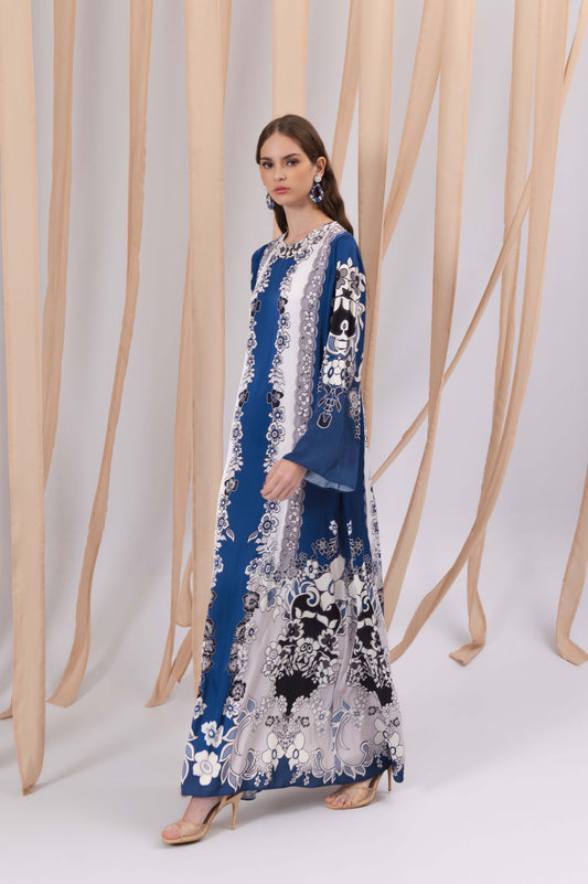 VT 8844 Gendis Satin Maxi Dress