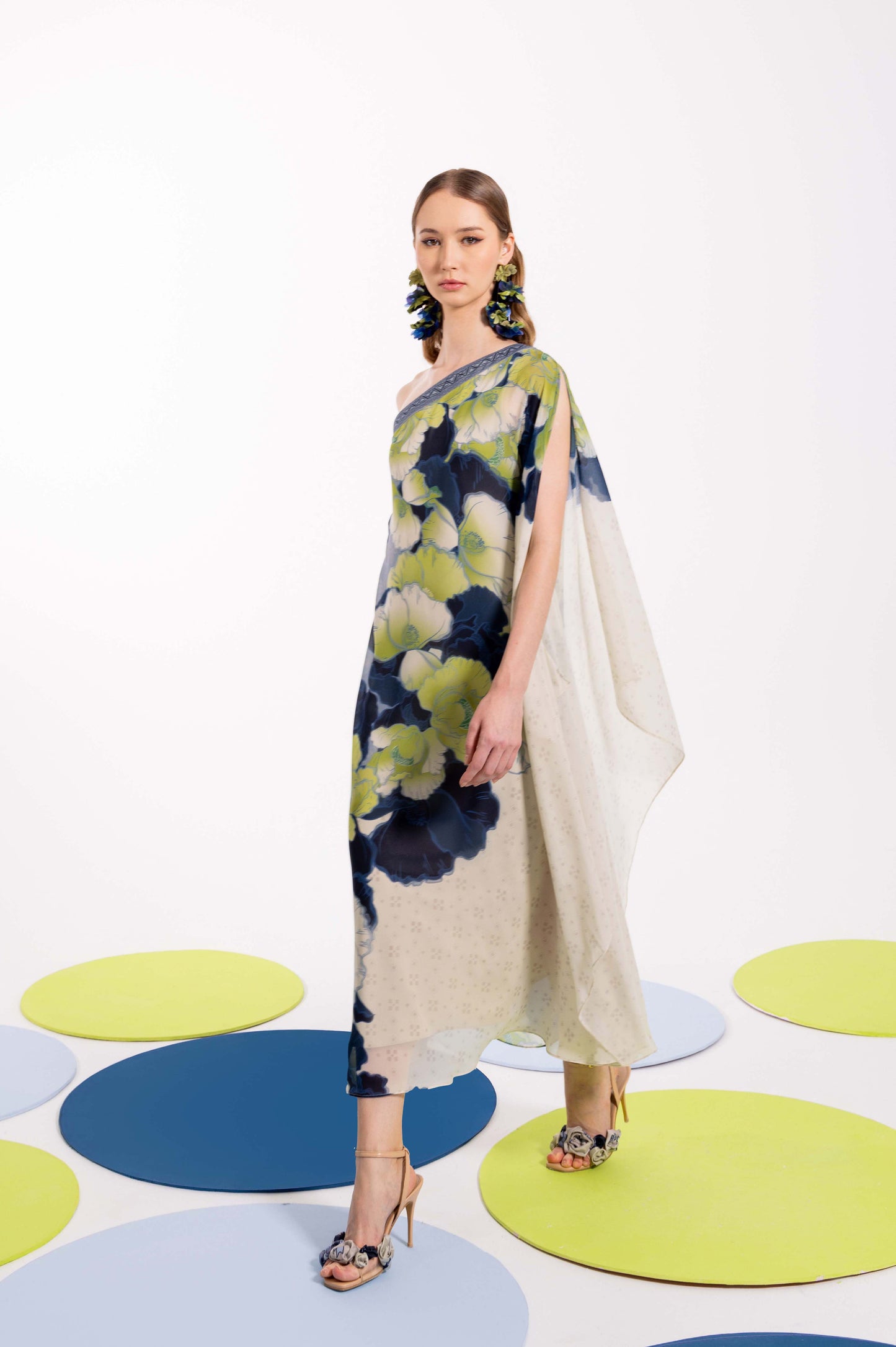 VT 8797 RUNI Chiffon Long Dress