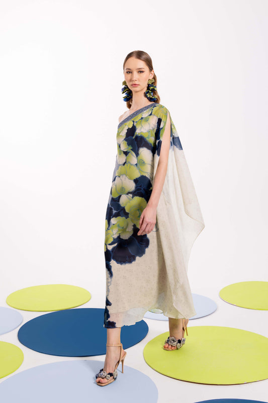 VT 8797 RUNI Chiffon Long Dress