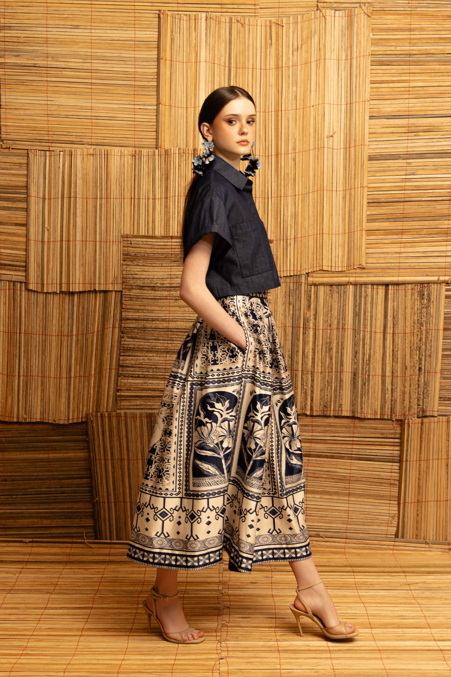 VT 8893 Labih Midi Skirt
