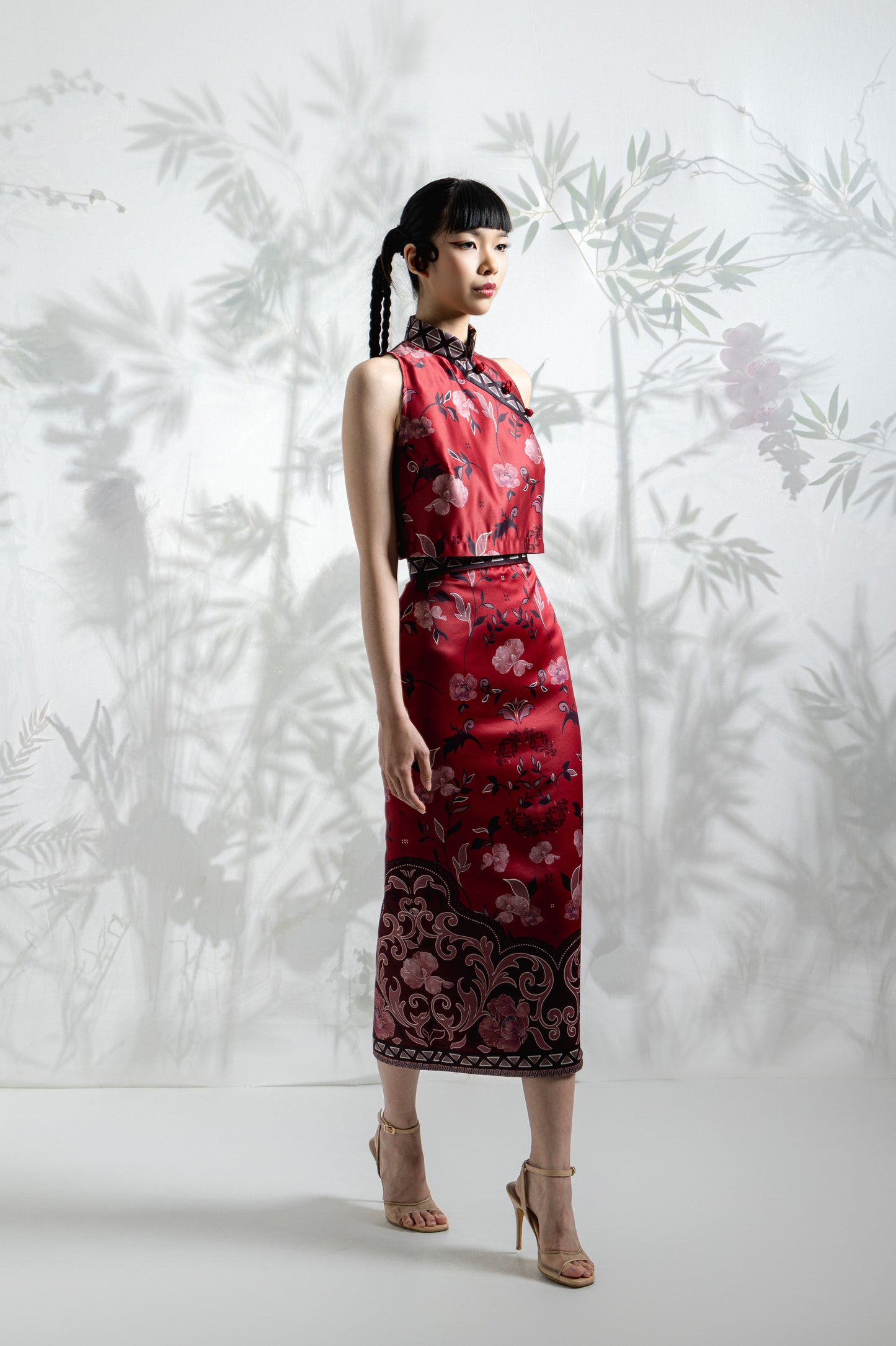 VT 8827 / VT 8778-1 Hong Duchess Crop Top Set