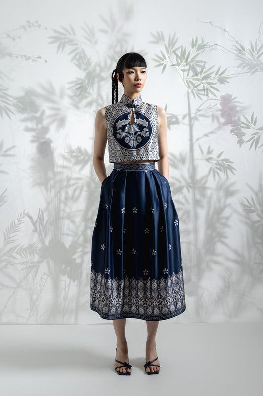 VT 8777-1 / VT 8780-2 Qing Duchess Crop Top Set